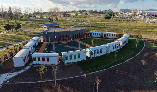 Lokomotif Çocuk Köyü'nde sona doğru