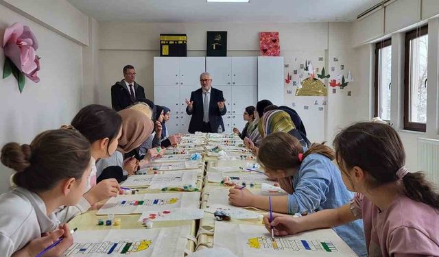 Ortaokul öğrencileri değerlerle buluştu