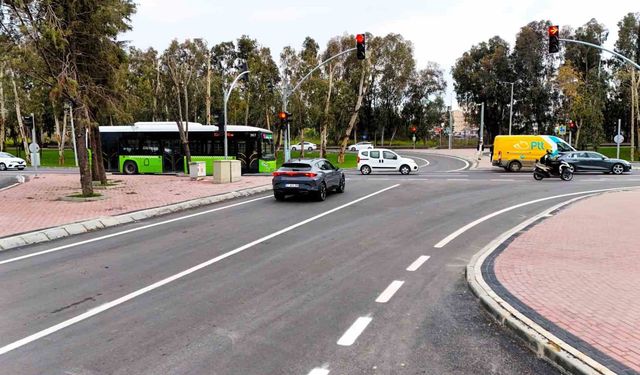 Trafiği rahatlatan çalışma tamamlandı