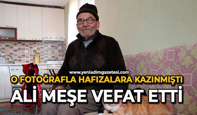 O fotoğrafla hafızalara kazınmıştı: Ali Meşe vefat etti