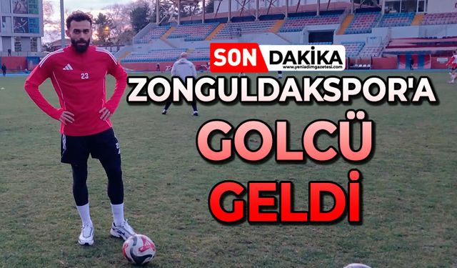 Zonguldakspor'a golcü geldi