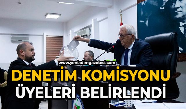 Denetim Komisyonu üyeleri belirlendi