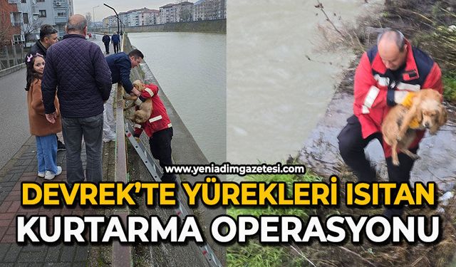 Devrek’te yürekleri ısıtan kurtarma operasyonu