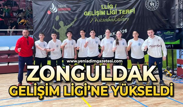 Zonguldak Gelişim Lig'ine yükseldi