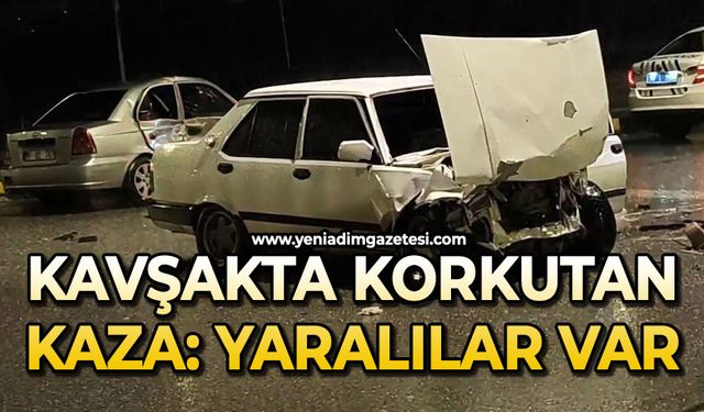 Sağanak yağış kazayı beraberinde getirdi: 2 yaralı