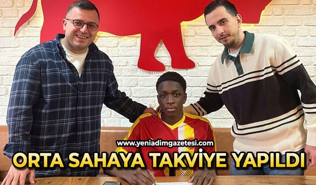 Orta sahaya takviye yapıldı