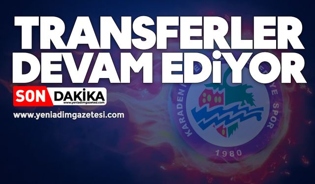 Transferler devam ediyor