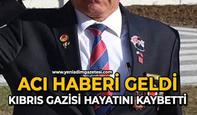 Acı haberi geldi: Kıbrıs Gazisi hayatını kaybetti