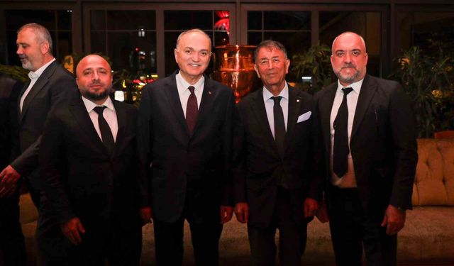 Başkan Özlü, iş dünyasının önemli isimleriyle bir araya geldi