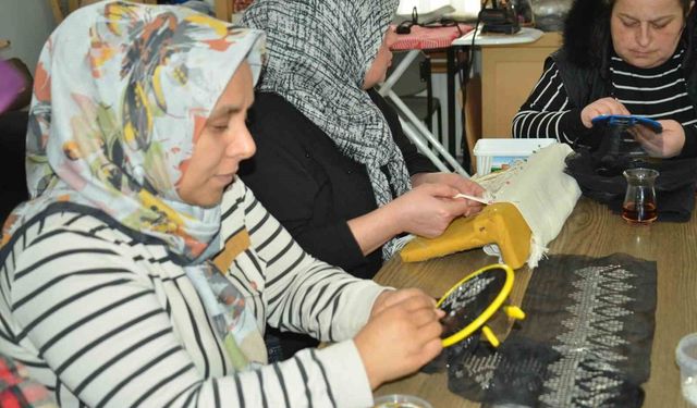 Kadınlar bu kurslarda hem sosyalleşiyor hem öğreniyor