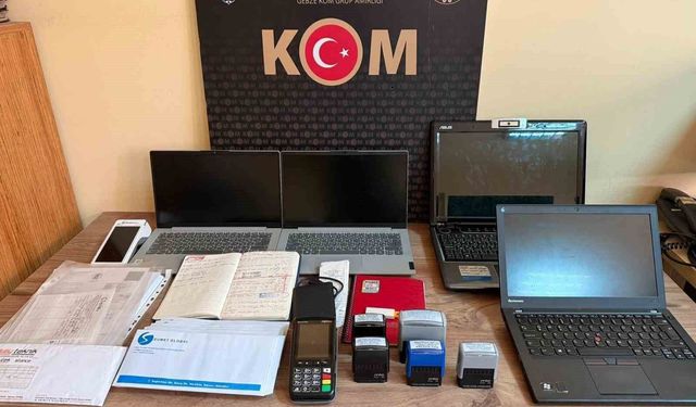 Kocaeli merkezli 235 milyon TL'lik dolandırıcılık operasyonu: 12 tutuklama