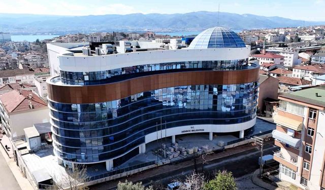 Yeni hizmet binasında son rötuşlar yapılıyor