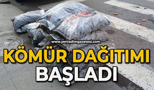 Ücretsiz kömür dağıtıldı