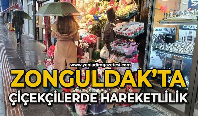 Zonguldak’ta çiçekçilerde hareketlilik
