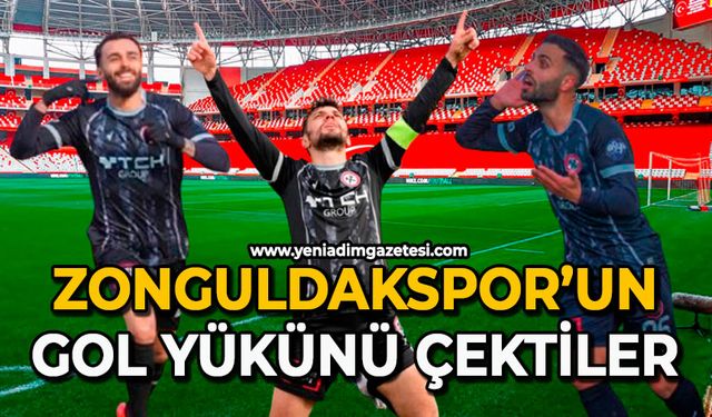 Zonguldakspor’un gol yükünü çektiler