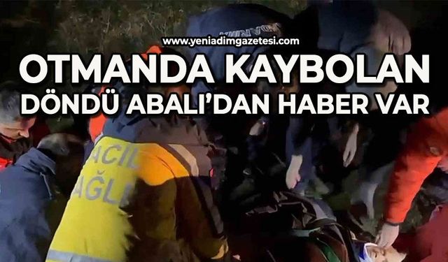 Ormanda kaybolan Döndü Adalı'dan haber var