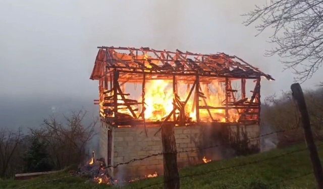 Ardiye alev topuna döndü