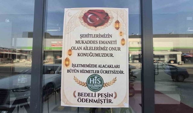 'Bedeli peşin ödendi' dediler, bütün hizmetlerini ücretsiz yaptılar