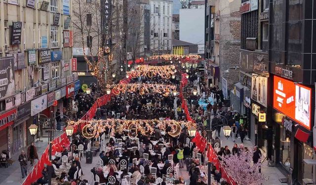 Karabük'te binler aynı sofrada buluştu