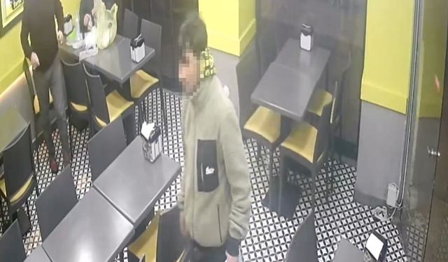 Silahlı saldırı öncesi şüphelilerin dönercideki görüntüleri ortaya çıktı: 9 gözaltı