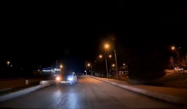 Ters yön tehlikesi kamerada