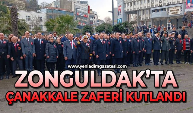Zonguldak’ta Çanakkale Zaferi kutladı