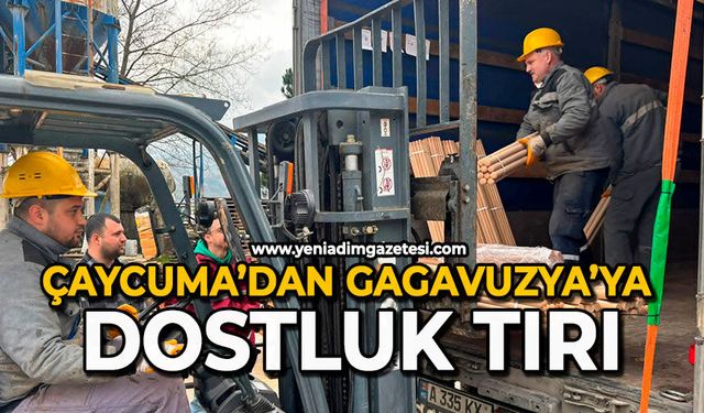 Çaycuma’dan Gagavuzya’ya dostluk tırı