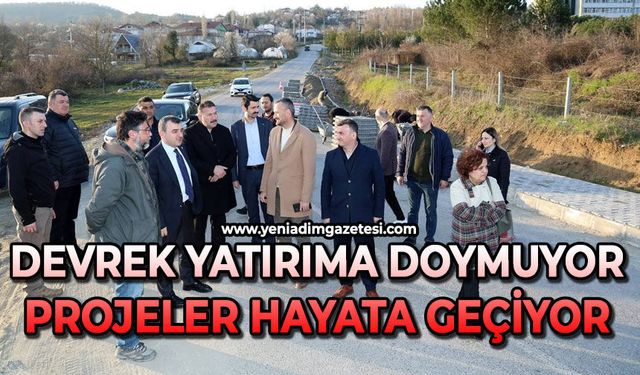Devrek yatırıma doymuyor: Projeler hayata geçiyor