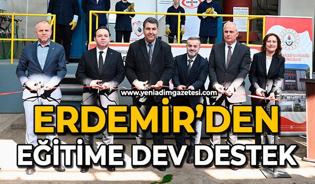 Erdemir’den eğitime dev destek