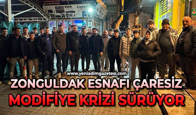 Zonguldak esnafı çaresiz: Modifiye krizi sürüyor