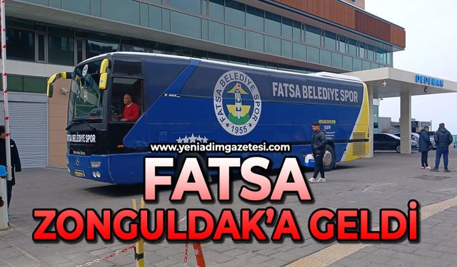 Fatsa Zonguldak’a geldi