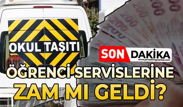 Zonguldak'ta öğrenci servislerine zam mı geldi?
