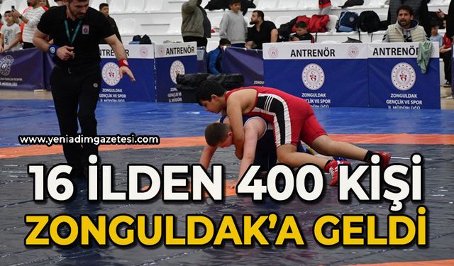 16 ilden 400 kişi Zonguldak'a geldi