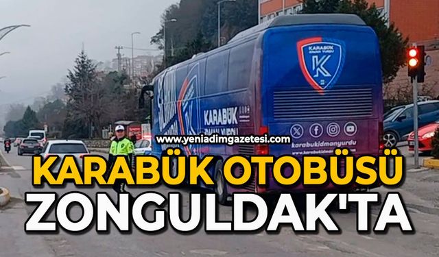Karabük otobüsü Zonguldak'ta