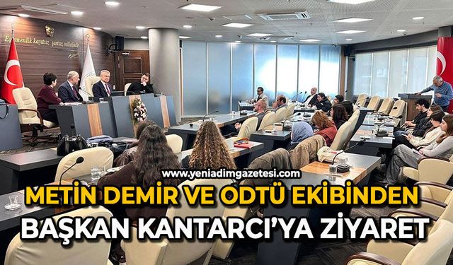 Metin Demir ve ODTÜ ekibinden Başkan Kantarcı’ya ziyaret