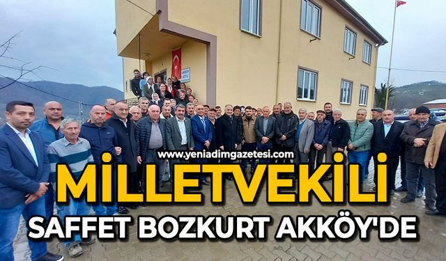 Milletvekili Saffet Bozkurt Akköy'de