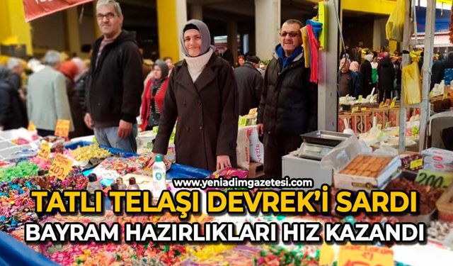 Tatlı telaşı Devrek’i sardı: Bayram hazırlıkları hız kazandı