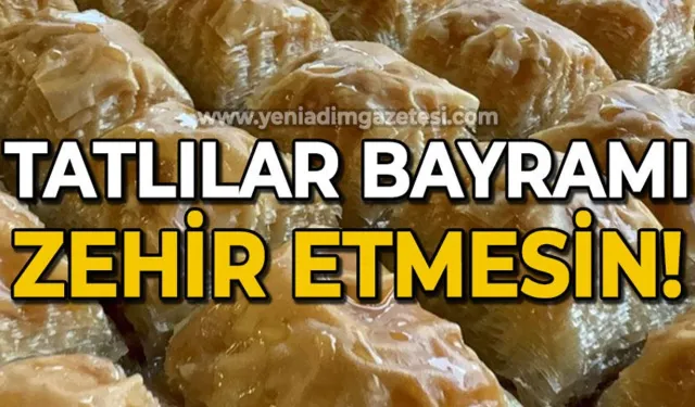 Uzmandan bayramda porsiyon kontrolü ve sağlıklı beslenme uyarısı