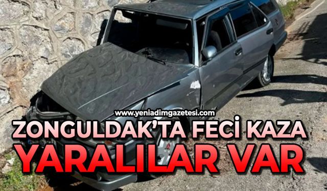 Zonguldak’ta feci kaza: Yaralılar var