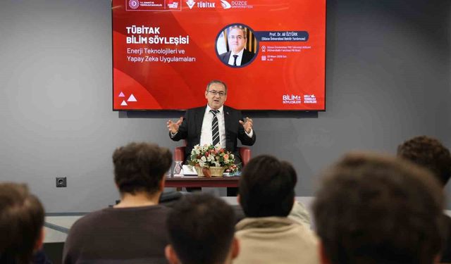 Öztürk 'Yapay zeka her meslekte yeni bir dönem başlatıyor'