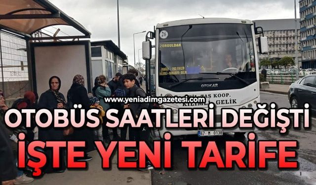 Halk Otobüsü saatleri değişti: İşte yeni güncel tarife