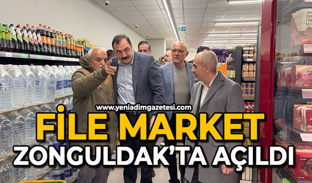 File market Zonguldak’ta açıldı