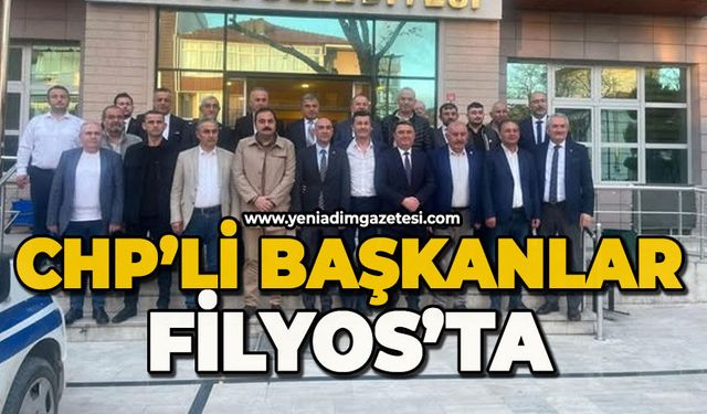 CHP'li Başkanlar Filyos'ta