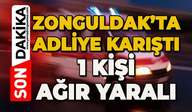 Adliye karıştı: 1 ağır yaralı