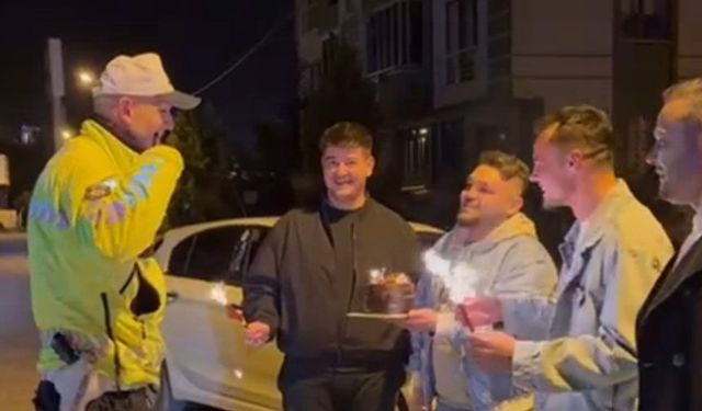 Sahte ihbarla polis haftasını kutladılar