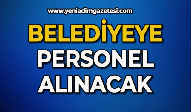Belediye işçi alacak