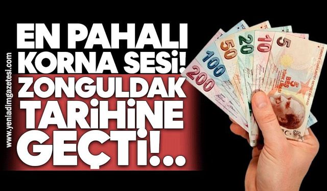 En pahalı korna sesi, Zonguldak tarihine geçti