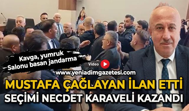 Yumruklu seçimin galibi Necdet Karaveli oldu: Mustafa Çağlayan tebrik etti