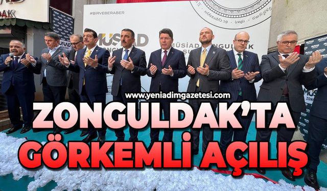 Zonguldak'ta görkemli açılış