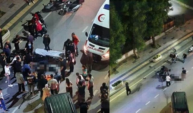 Devrilen motosikletin sürücüsü hayatını kaybetti